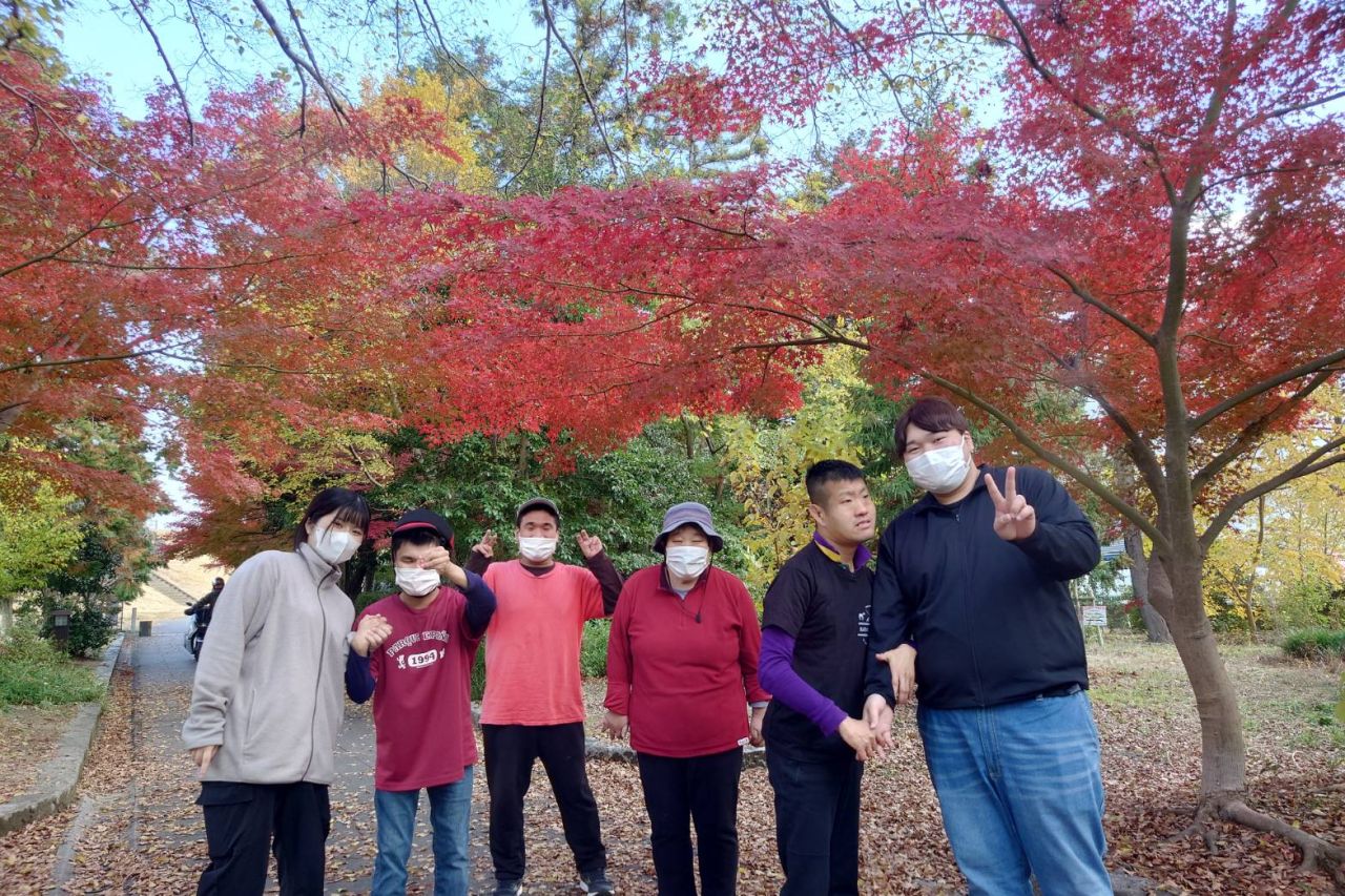 紅葉を見てきました。