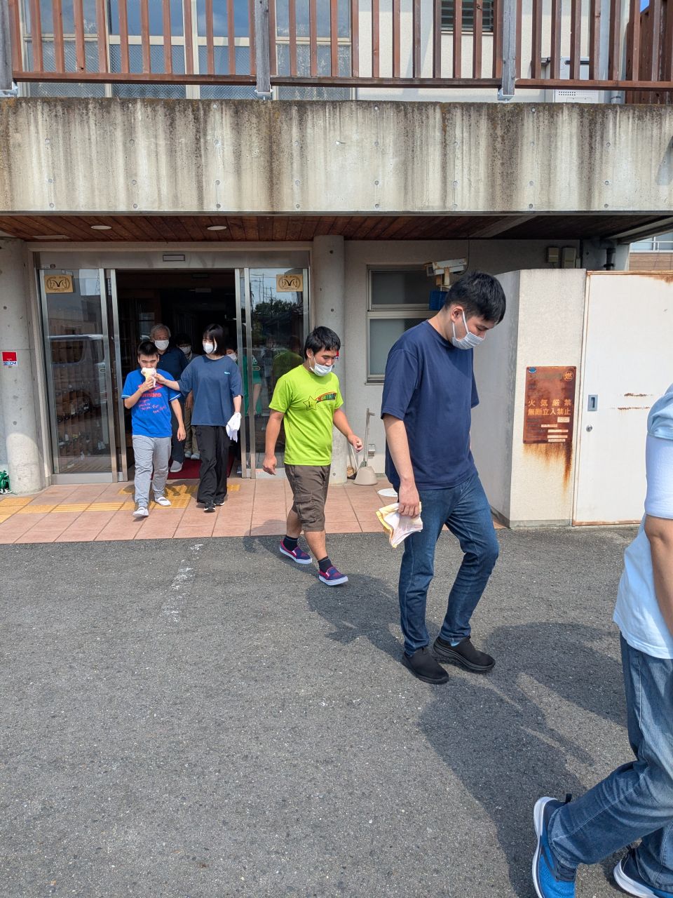 避難訓練を行いました