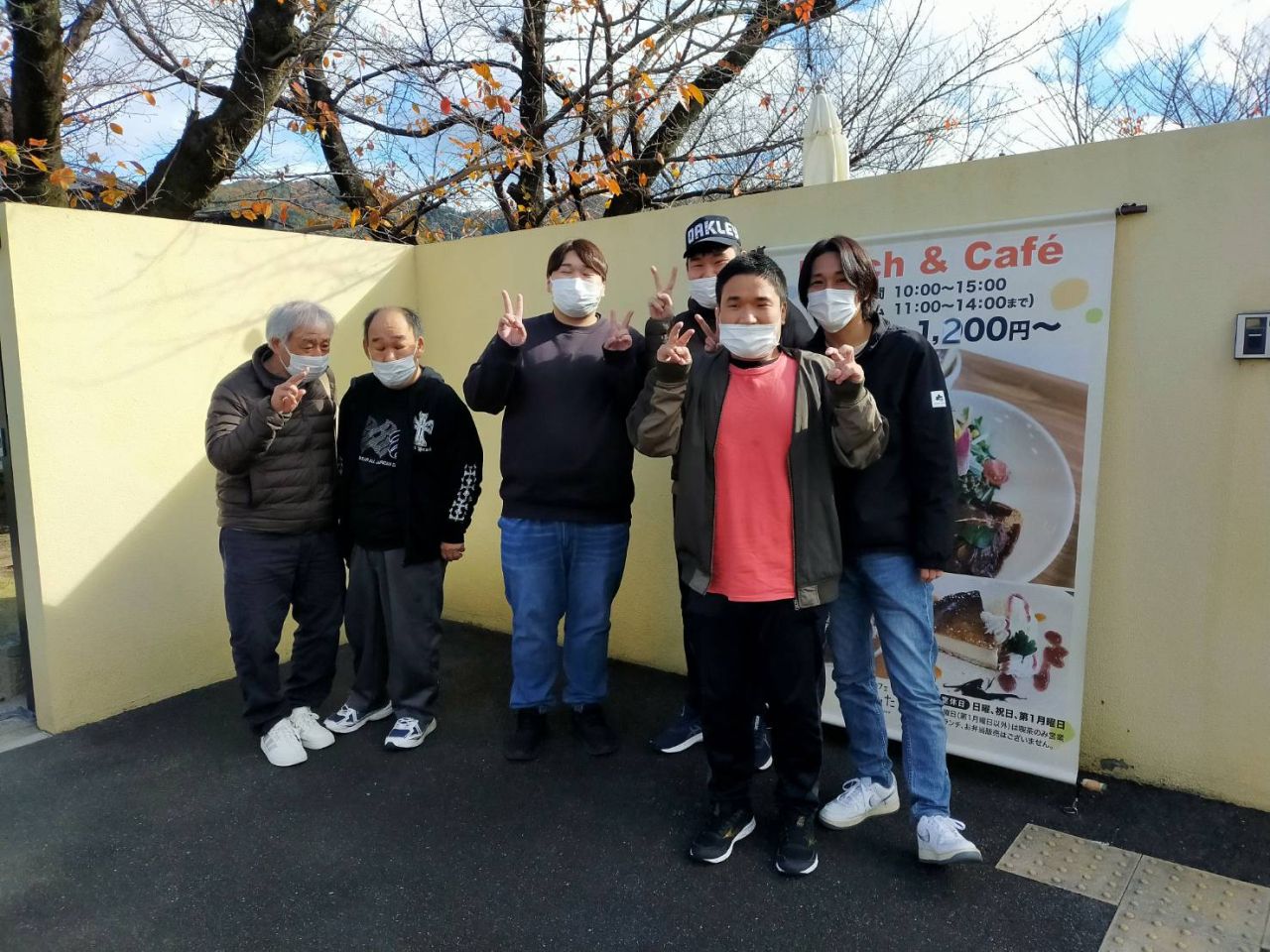 外食へ行きました。