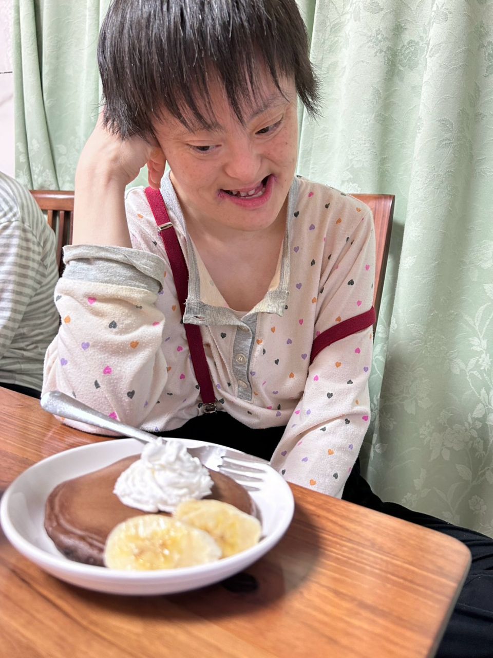 ホットケーキを作りました。