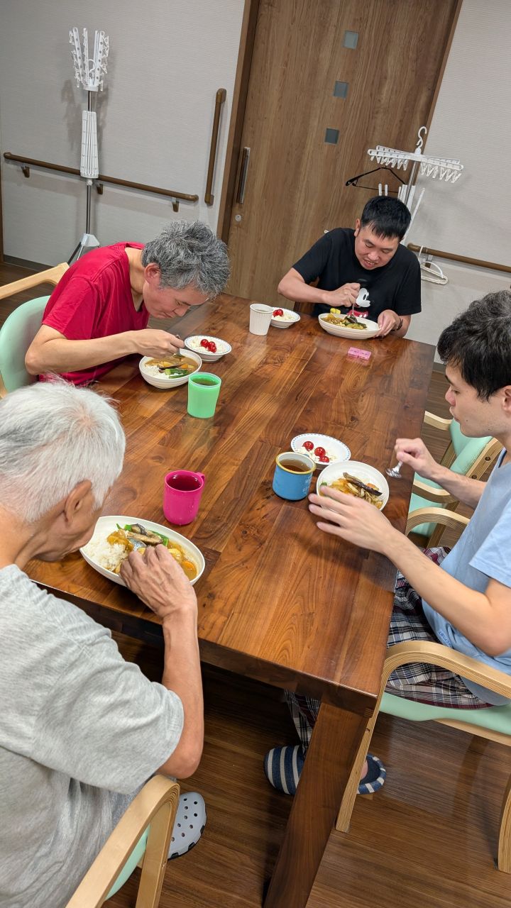 8月の夕食会